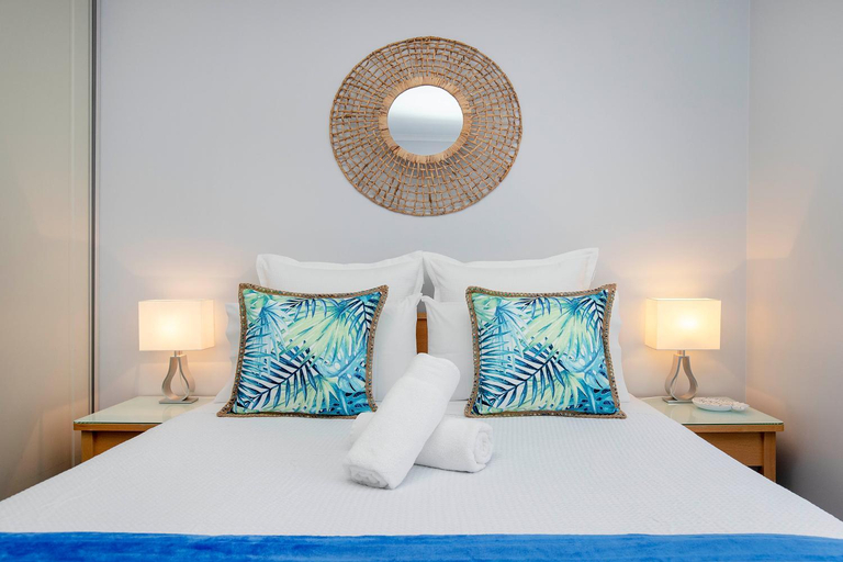Bedroom 1, Glenelg Oasis Studios, Adelaide