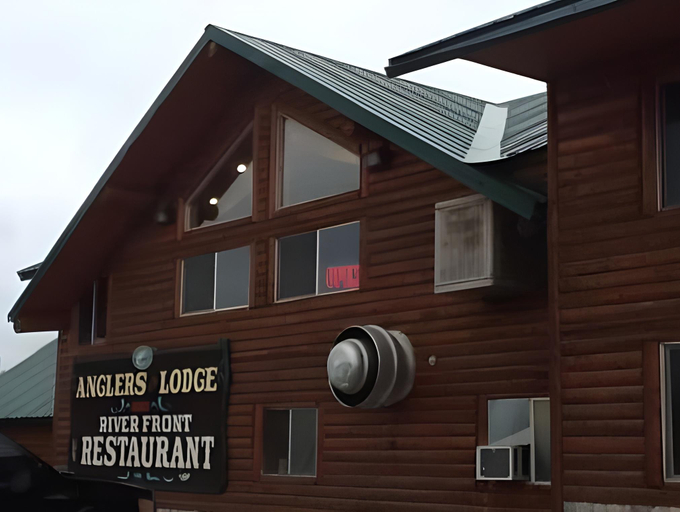Exterior view 5, Angler's Lodge, Fremont