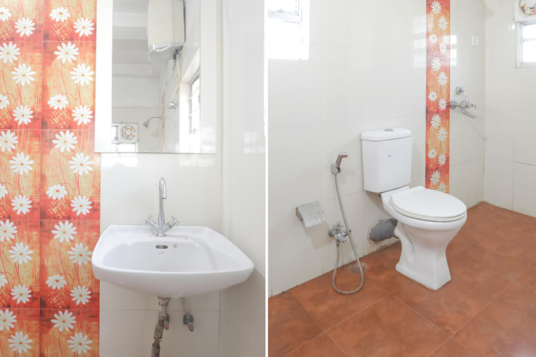 Bathroom, FabHotel Corporate Stays, Ranchi