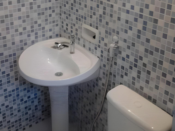 Bathroom 2, Residencia Leones de Castilla, Asunción