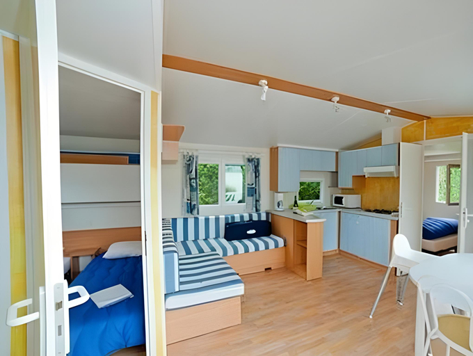 Bedroom, Camping RCN Port l'Epine, Côtes-d'Armor