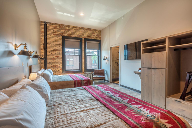 Bedroom 2, Crosby Lofts, Crow Wing