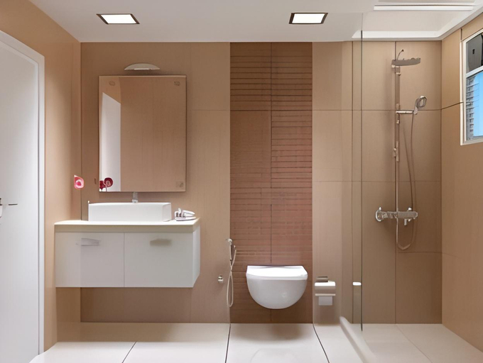 Bathroom 4, Encore Inn, Visakhapatnam