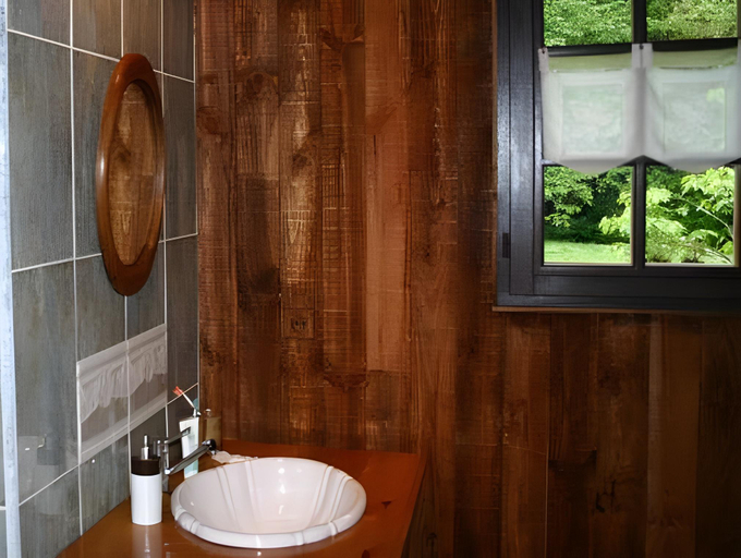 Bathroom 3, Maison d'Hotes Bearnaise "Lechemia", Pyrénées-Atlantiques
