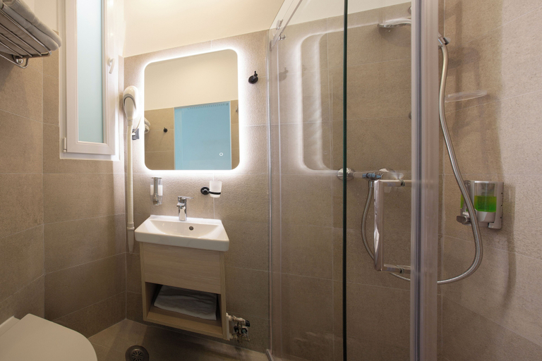 Bathroom 3, Hotel Sissy, Central Greece
