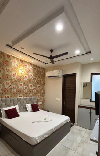 Bedroom 2, Goroomgo 11 Inn Ludhiana, Ludhiana
