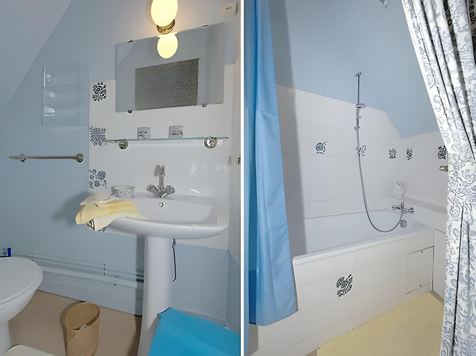 Bathroom 2, Chateau Le Boisrenault, Indre