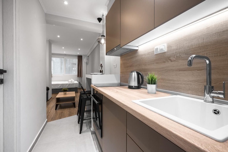 Kitchen 2, Vesper Apartments, The Luxury Suites, Central Macedonia