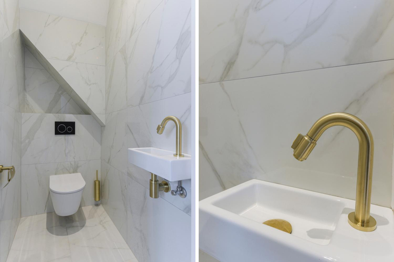 Bathroom 5, Novallure Short Stay Apartments, The Hague