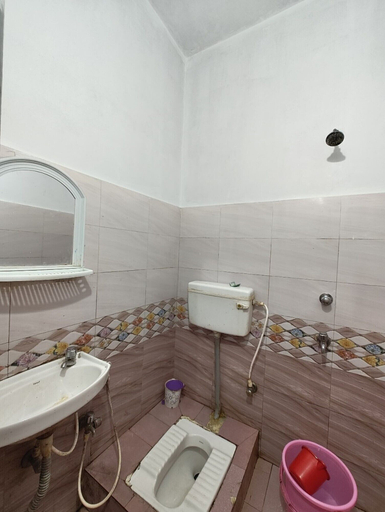 Bathroom 3, Goroomgo Star Lodge Puri, Puri