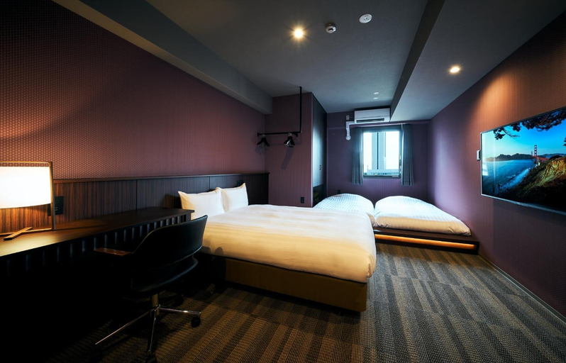 Bedroom 2, Rakuten STAY Kokura Station Standard Double Room, Kitakyūshū