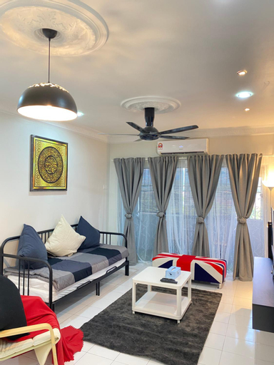 Bedroom 1, Spanish Villa homestay, Seremban