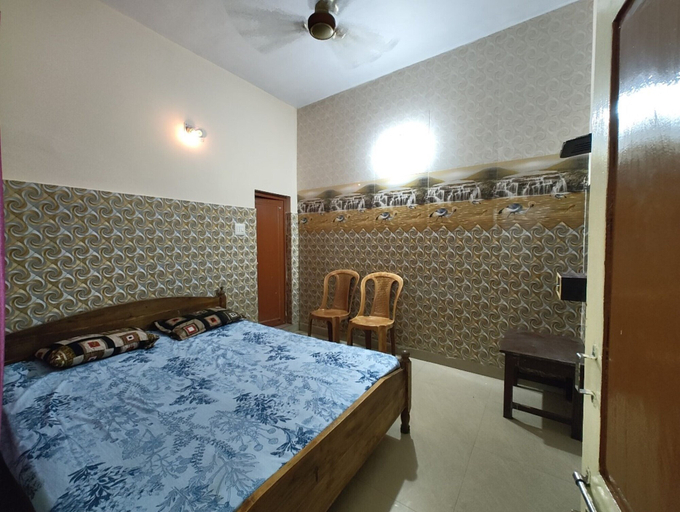 Bedroom 2, Goroomgo Star Lodge Puri, Puri