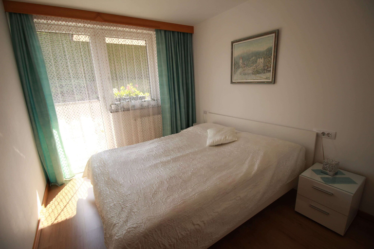 Bedroom 1, Garden Apartments Janša, Radovljica