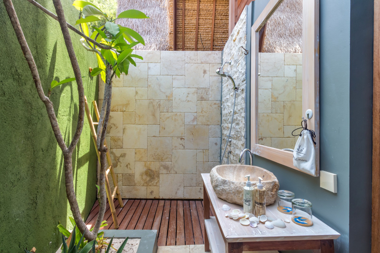 Bathroom 4, Mola2 Resort Gili Air Lombok, Lombok