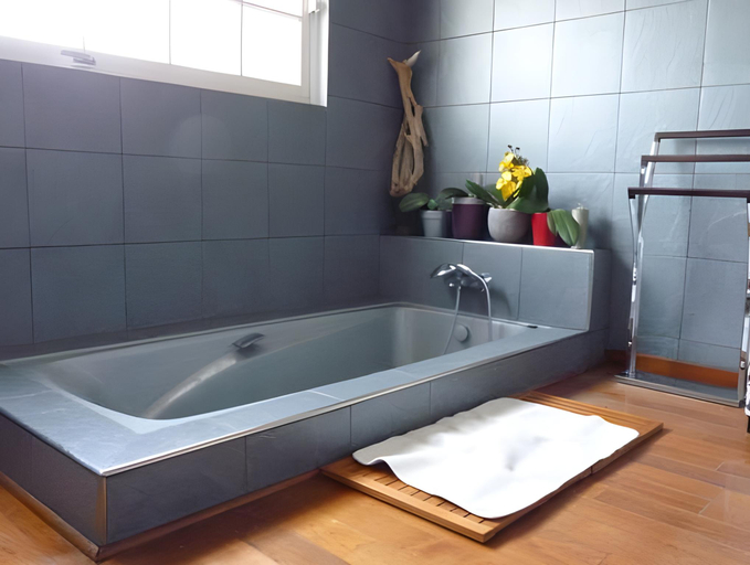 Bathroom 2, Au Mas Saint Pierre - Chambres d'hotes de charme et gite, Var