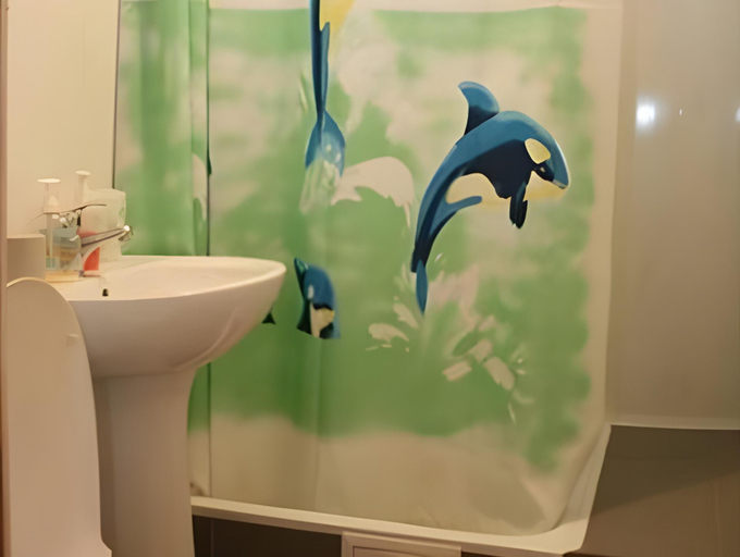 Bathroom 2, Fayniy Motel, Nadvirnians'kyi