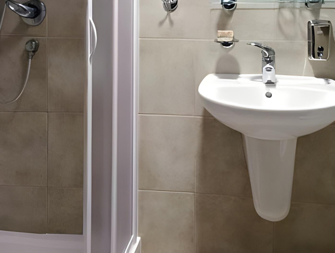 Bathroom 3, Hotel Restaurant Modra Hvezda, Plzeň - jih