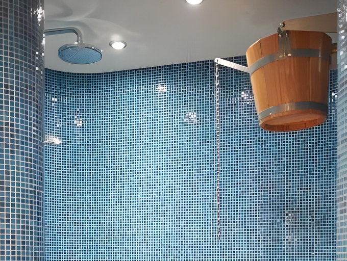 Bathroom 2, Aparthotel Bernstein, Dithmarschen