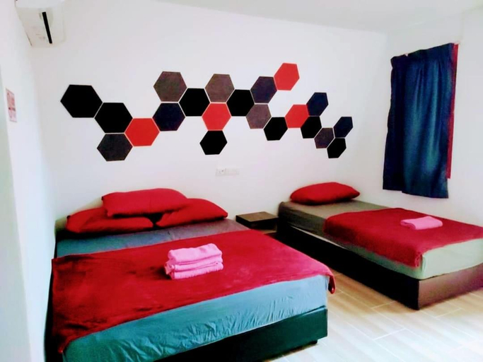 Bedroom 4, Red Triangle Cottage Roomstay Kerteh Paka, Kemaman