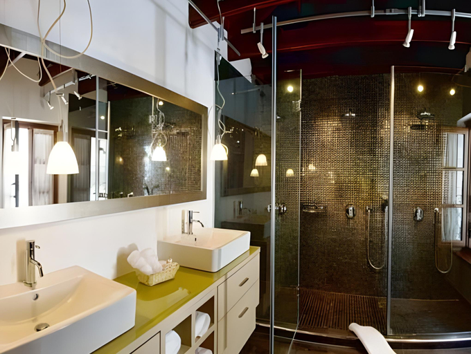 Bathroom 3, Rodos Niohori Elite Suites Boutique Hotel, South Aegean