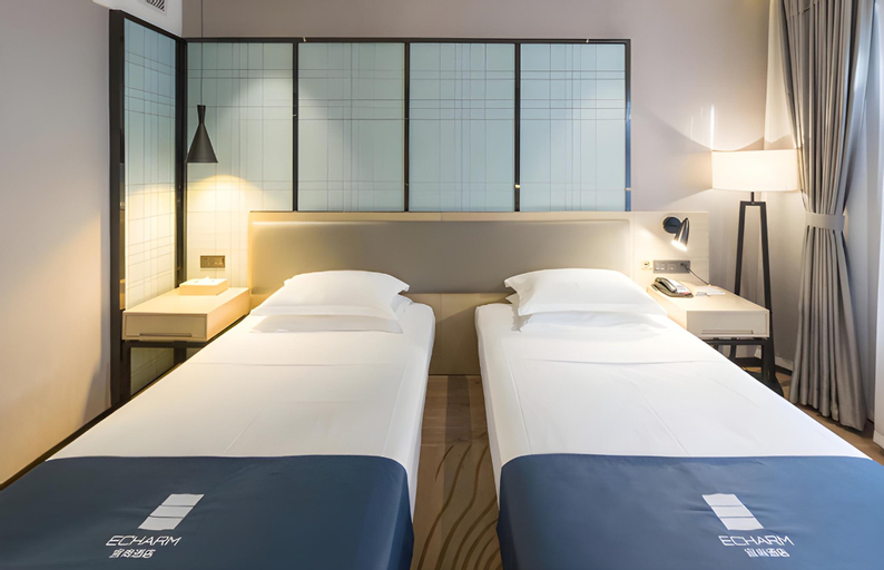 Bedroom 1, Echarm Hotel Hefei 1912 Bar Street, Hefei