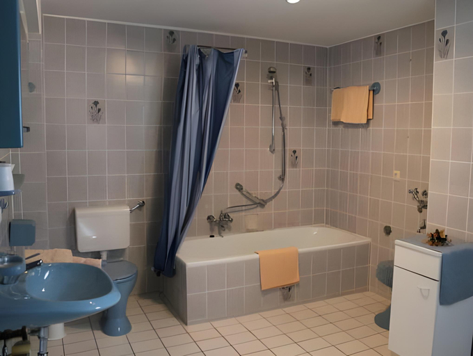 Bathroom 2, Hotel Schafflerhof, Regen