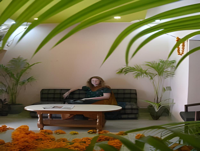 Public Area, Marilyn Guest House, Varanasi