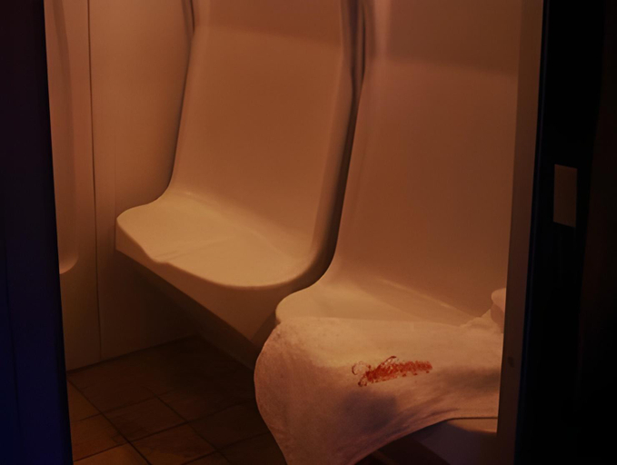 Bathroom 5, Filoxenia Hotel & Spa, West Greece