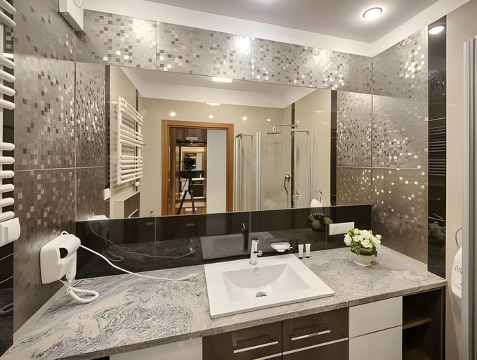 Bathroom 4, Vanilla Aparthotel, Kraków City