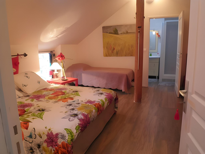 Bedroom 2, Domaine du Moulin de l'Etang, Marne