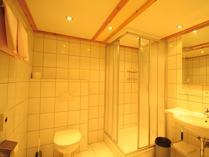 Bathroom 3, Aktiv-Hotel Traube am Mieminger Sonnenplateau, Innsbruck Land