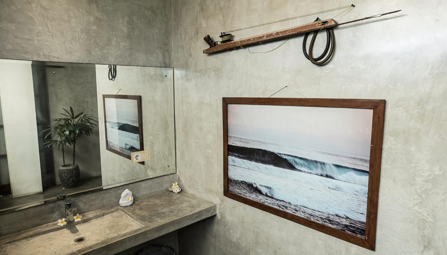 Bathroom 4, Surflodge Limasan Bali, Badung