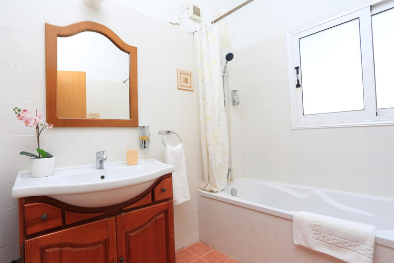 Bathroom, SeaBreeze Villas with Private Pool by TrulyCyprus