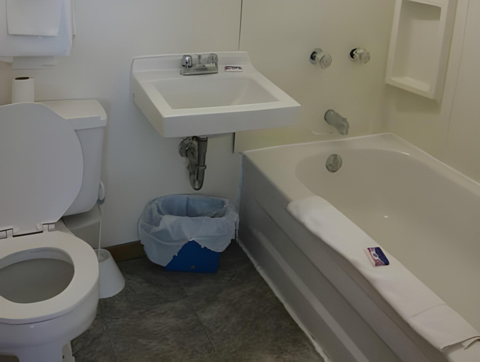 Bathroom 2, Shine Motel, Prince