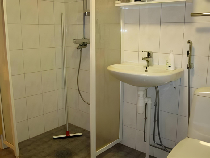 Bathroom 2, Holiday Resort Harjun Portti, Southern Savonia