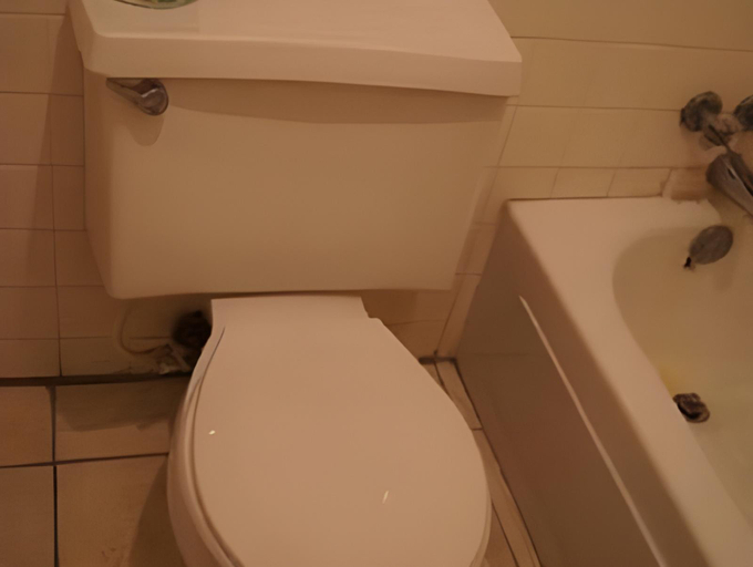 Bathroom 2, Budget Inn, McLennan