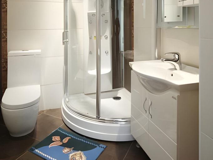 Bathroom 4, Panorama Villa Lux, Baku