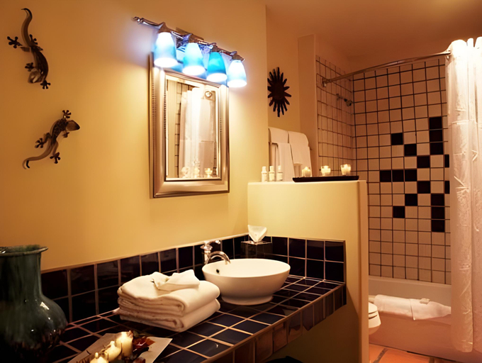 Bathroom 3, The Abiquiu Inn, Rio Arriba