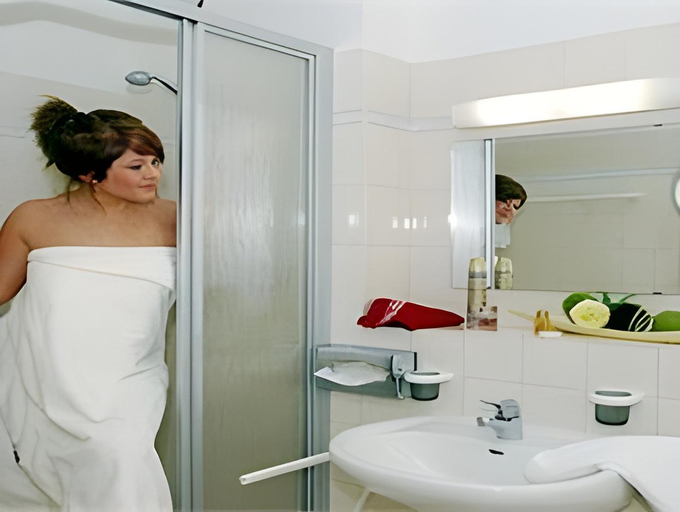 Bathroom 4, Hotel Pesterwitzer Siegel, Sächsische Schweiz-Osterzgebirge