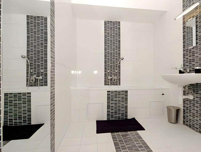 Bathroom 4, Residence Bilkova, Praha 6