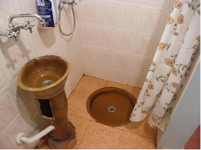Bathroom 3, Hotel Awayou, Ouarzazate
