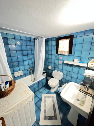Bathroom 3, Sani villa of traditional architecture, Central Macedonia