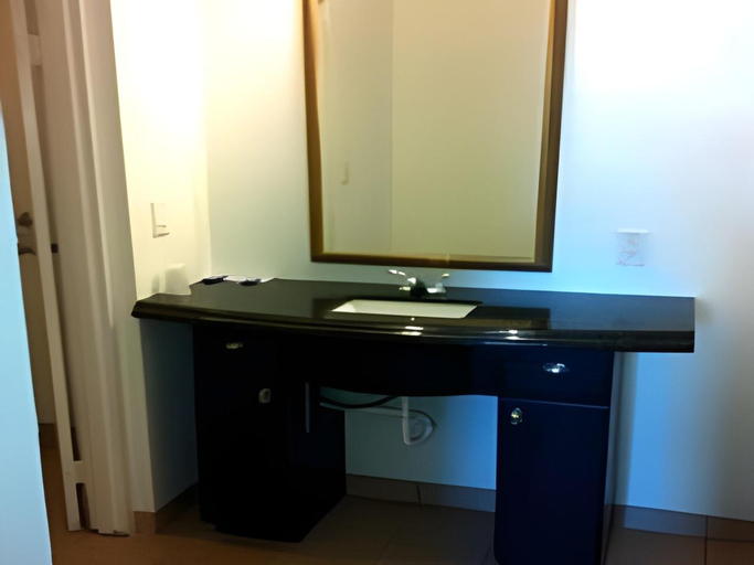 Bathroom 3, Budget Inn, Reeves