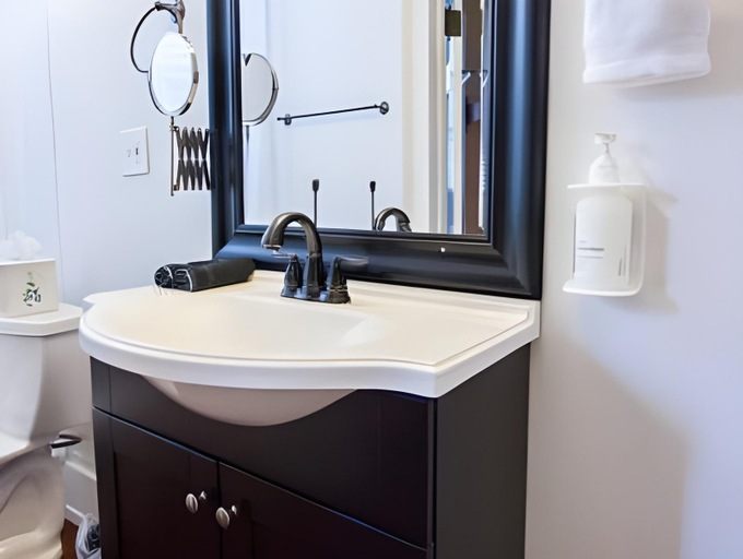 Bathroom 3, Old Town Manor, Monroe