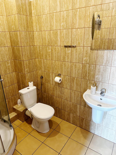 Bathroom 5, Hotel Lubavia, Kamienna
