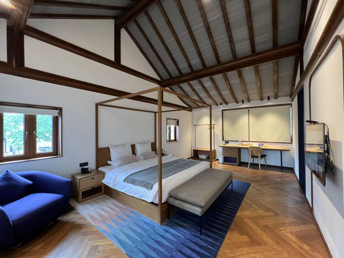 Bedroom 2, Blossom Hill Hotel Ningbo Hanling, Ningbo