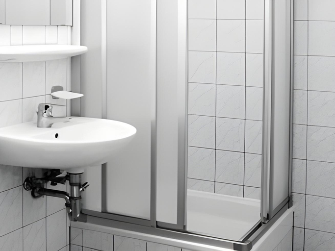 Bathroom 4, Hotel Arena Rooms - Berlin Mitte, Berlin