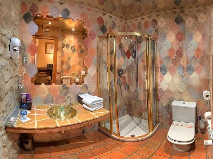 Bathroom 3, Bodegas De Arnes - Adults Only, Huesca