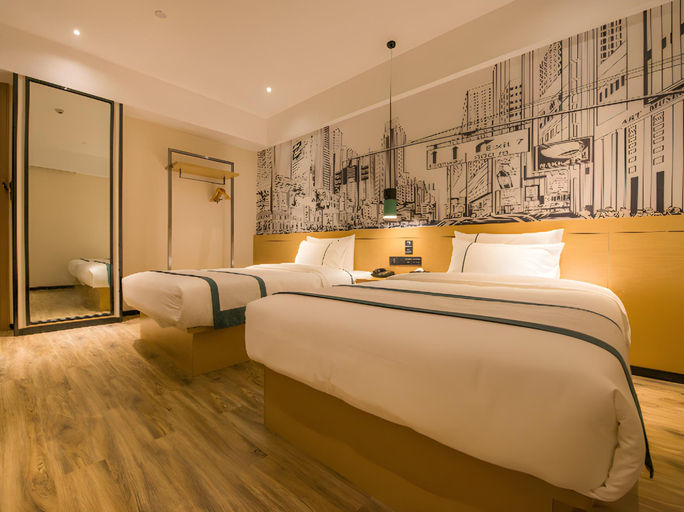 Bedroom 2, City Comfort Inn Guiping Xishan, Guigang